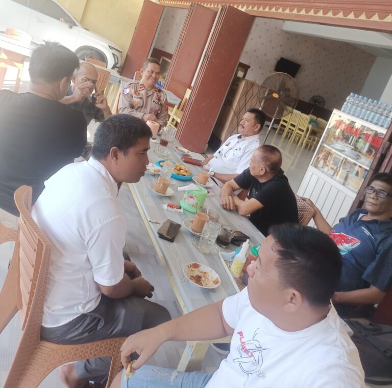 Coffee Morning: Polsek Segeri Berikan Edukasi Tertib Berlalu Lintas
