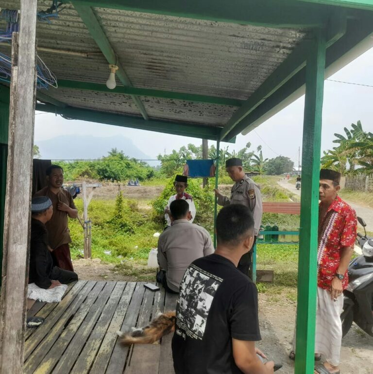Polsek Mandalle Gelar Patroli Sore Hari untuk Jaga Kamtibmas