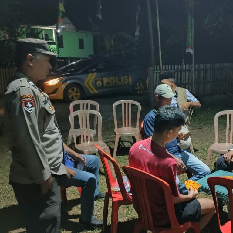 Dekat dengan Warga, Polsek Minasatene Intensifkan Patroli Malam Cegah Kriminalitas