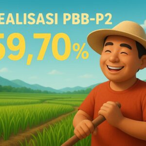 Realisasi PBB-P2 Kabupaten Pinrang Capai 60%, Bukti Kesadaran Masyarakat Meningkat