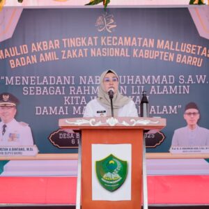 Maulid Akbar di Kec. Mallusetasi, Bupati Barru : Wujud Komitmen Pemerintah dalam Mendukung Kegiatan Syiar Islam