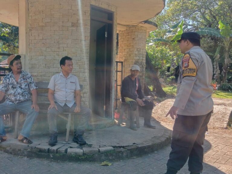 Bhabinkamtibmas Polsek Balocci Laksanakan Patroli dan Monitoring Obyek Wisata