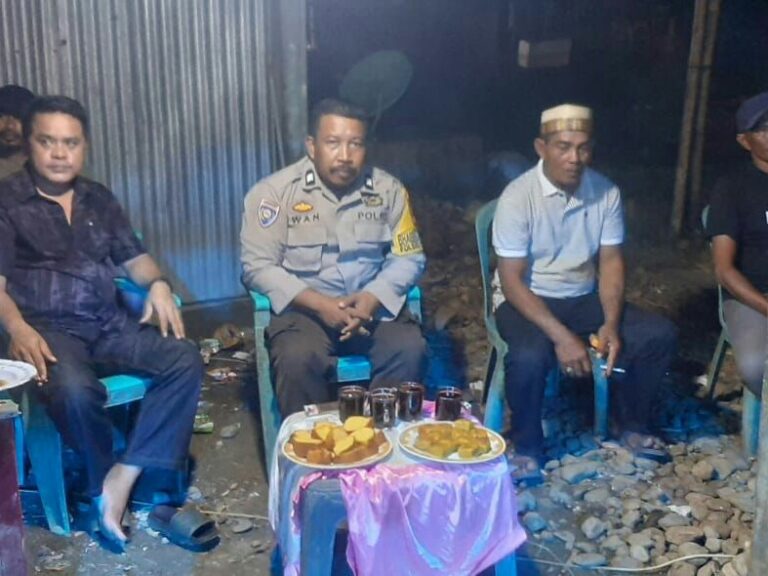 Bhabinkamtibmas Polsek Ma’rang Sambangi Pesta Resepsi Warga Binaan