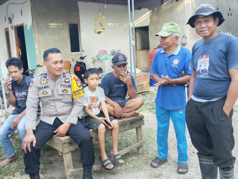 Bhabinkamtibmas Polsek Labakkang Tingkatkan DDS, Himbau Warga Jaga Kamtibmas