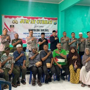 Jumat Curhat Polda Sulsel Soroti Kenakalan Remaja dan Kemacetan