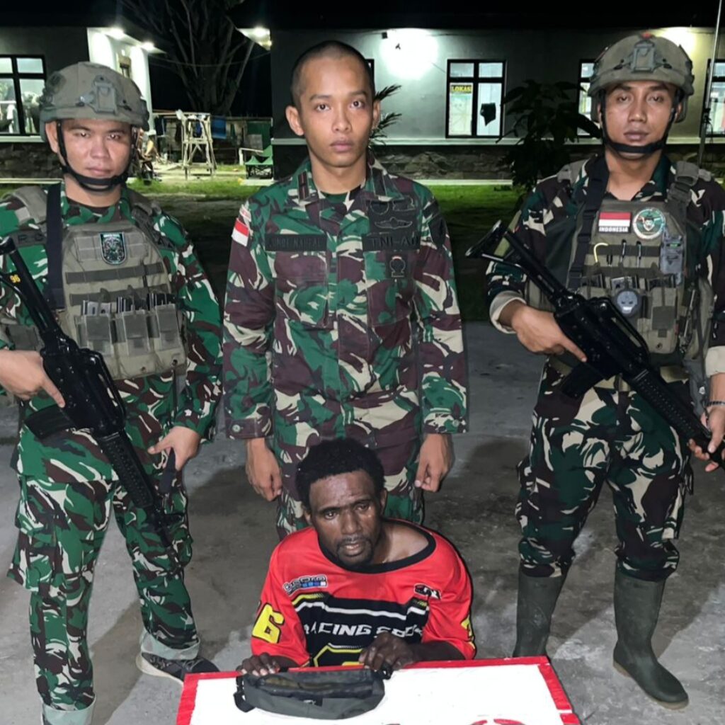 Terus Berkomitmen Menjaga Wilayah Perbatasan Papua, Satgas Pamtas RI-PNG Statis Yonif 643/Wns Gagalkan Peredaran Narkotika