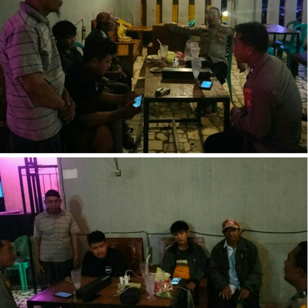 Patroli Blue Light Malam Hari, Polsek Labakkang Jaga Keamanan di Setiap Sudut Pemukiman Warga