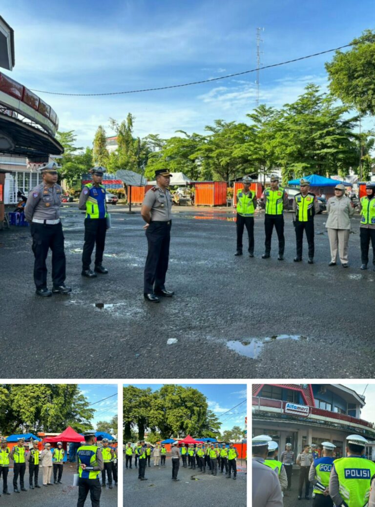 Tugas Lalu Lintas Adalah Wajah Polri di Masyarakat, Wakapolres Pangkep Apresiasi dan Beri Arahan kepada Personel Sat Lantas