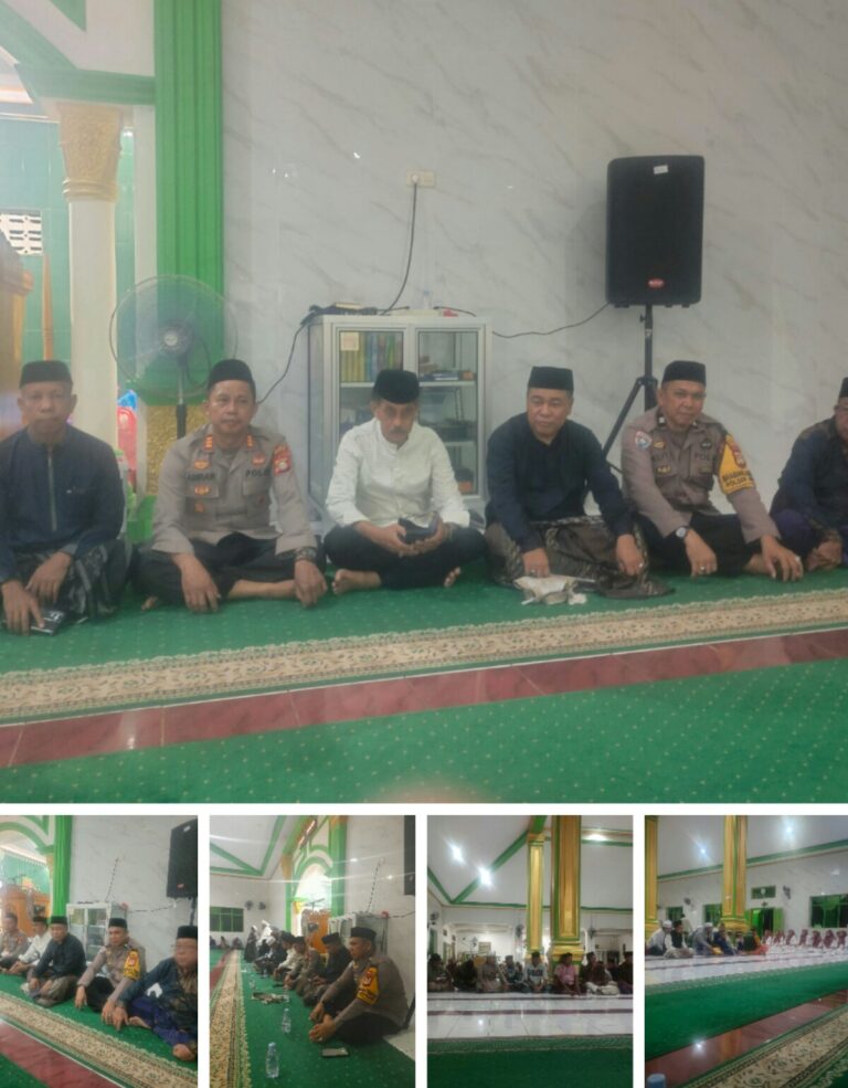 Kapolsek Ma’rang Hadiri Peringatan Isra Mi’raj, Ajak Masyarakat Jaga Kerukunan dan Kamtibmas