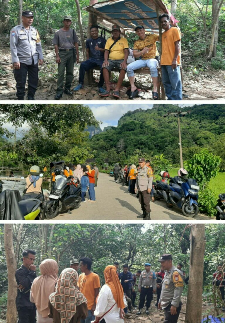 Kapolres Pangkep Kunjungi Wisata Permandian Galaggara, Apresiasi Potensi Wisata Lokal yang Berkembang