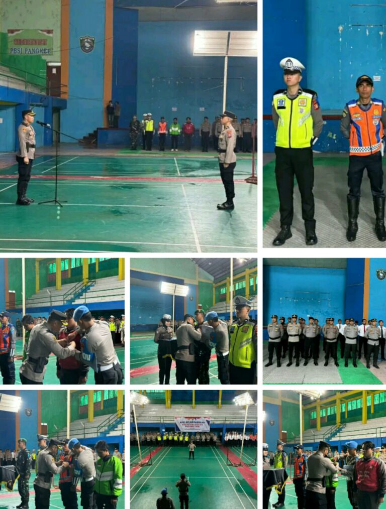 Sinergi Lintas Sektor, Polres Pangkep Luncurkan Operasi Keselamatan Pallawa 2026 untuk Tertibkan Lalu Lintas