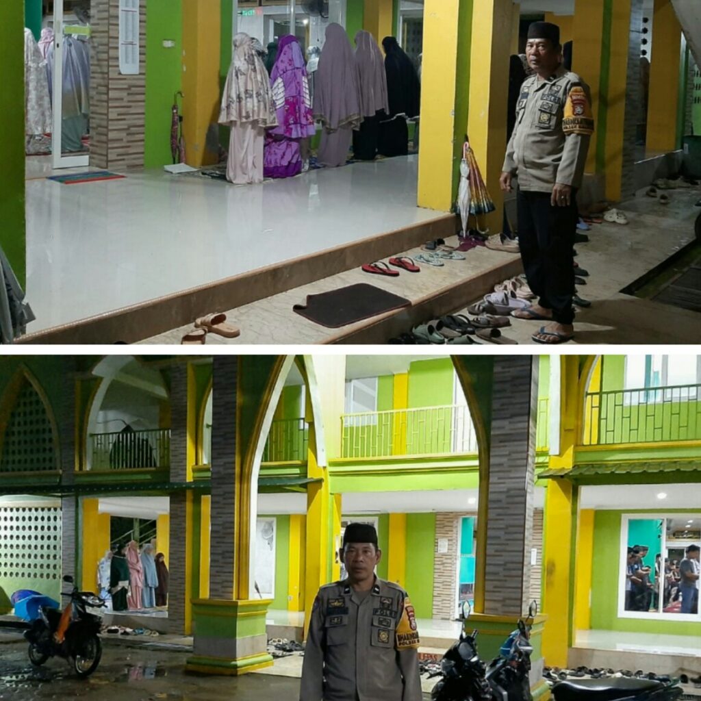 Polisi Gelar Pengamanan Tarawih Malam Ke-9, Jamaah di Mesjid Taqwa Balocci Dijamin Aman