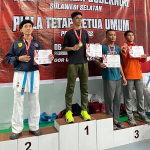 Tampil Dominan, Camillo Firmino Lake Sabet Emas di Kejuaraan Gojo Ass Open Piala Gubernur Sulsel