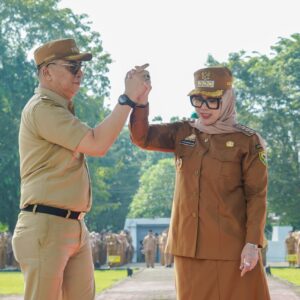 Barru Gelar Upacara Bendera Dirangkaikan Halal Bihalal, Bupati Barru Imbau ASN Tancap Gas, Tingkatkan Kinerja dan Pelayanan
