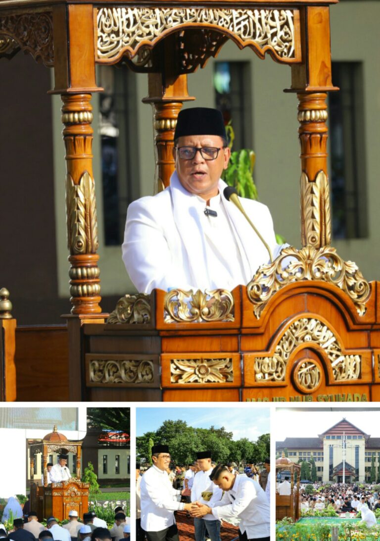 SHOLAT IDUL FITRI 1447 H MAPOLDA SULSEL: POLRI DAN MASYARAKAT BERSATU JALANI MOMENTUM KETAATAN
