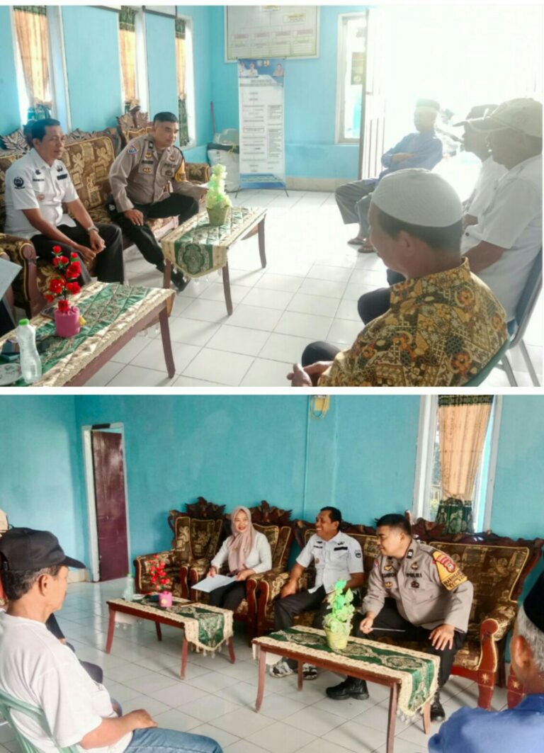SAMBANG SILATURAHMI BHABINKAMTIBMAS, KELURAHAN BALOCCI BARU SINERGIK JAGA KEAMANAN DAN SEJAHTERA