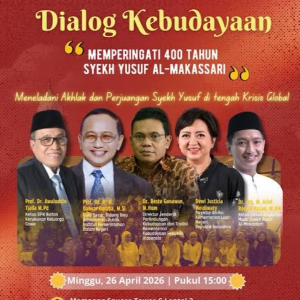 400 Tahun Syekh Yusuf Al-Makassari: Dari Masjid Agung Banten, Warisan Ulama Sulsel Mendunia ke 3 Benua