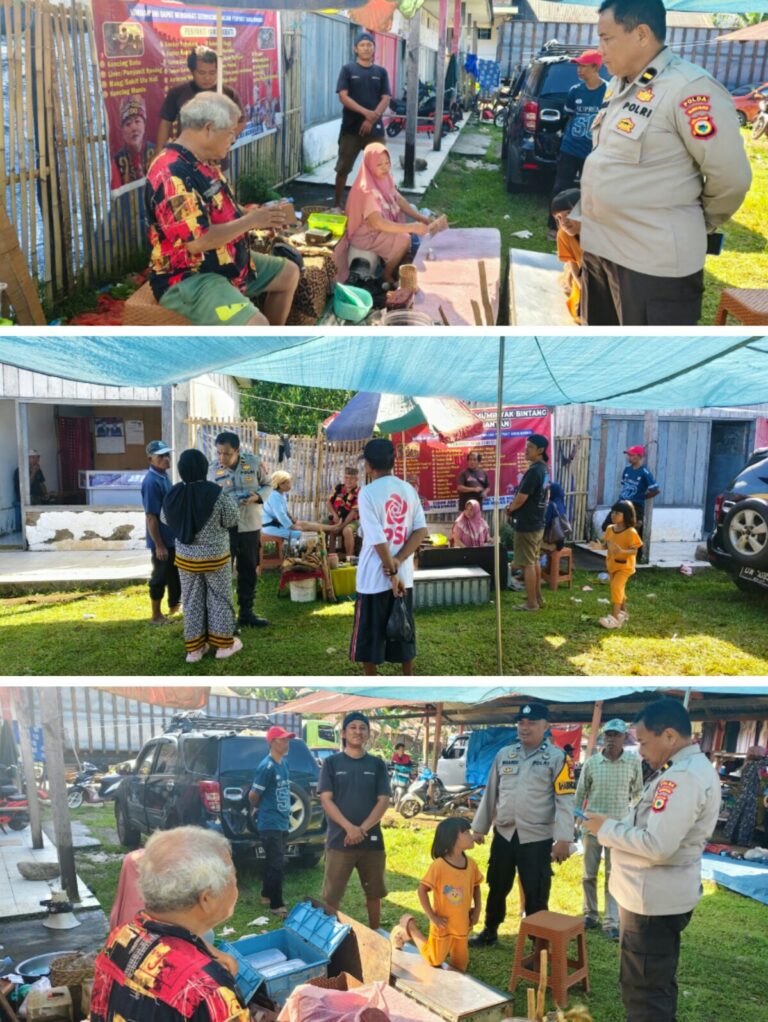 Mediasi Cepat dan Humanis, Wakapolsek Balocci Selesaikan Konflik di Pasar Balleangin