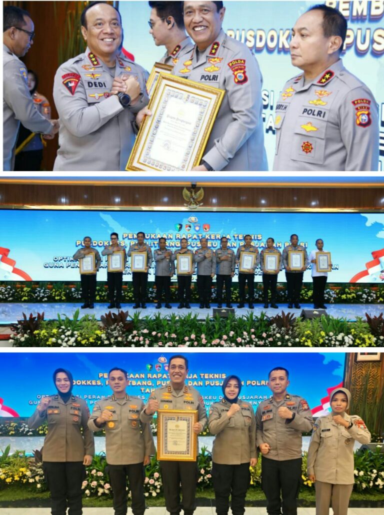 SULSEL JUARA! Kapolda Sulsel Borong Penghargaan IKPA Nasional, Raih Peringkat 1 Kategori Pagu Besar