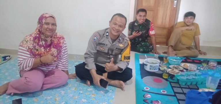 Tiga Pilar Kelurahan Bonto Kio Sambangi Ketua RT Tamalalang: Pererat Silaturahmi dan Jaga Keamanan Lingkungan