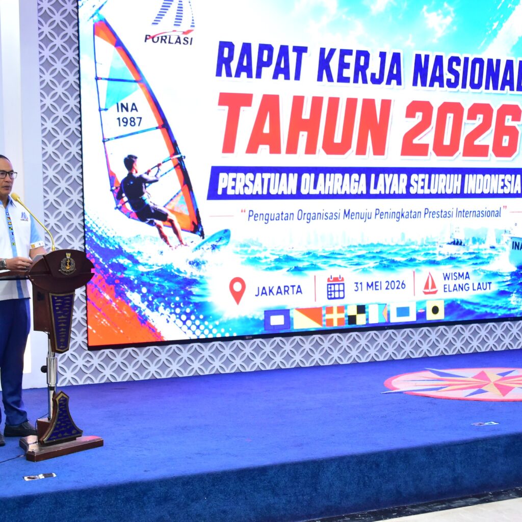 Rakernas PORLASI 2026 Perkuat Konsolidasi OrganisasiI Menuju Prestasi Layar Internasional