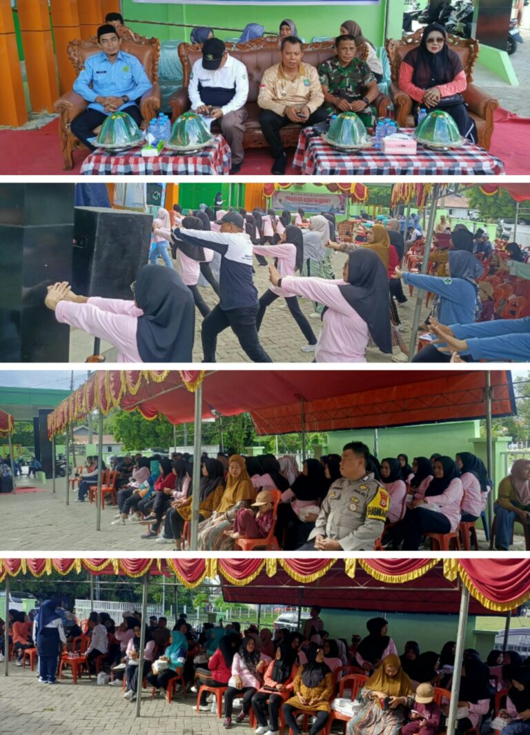 Bhabinkamtibmas Polsek Labakkang Dukung Gerakan Cek Kesehatan Berkala di Pangkep, Warga Antusias Ikuti Pemeriksaan Gratis
