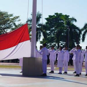 Kasdam XVIII/Kasuari Hadiri Upacara Hari Lahir Pancasila 2026 : Perkokoh Persatuan dan Semangat Kebangsaan