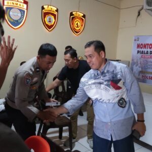 Polsek KPN Polres Parepare Gelar Nobar Piala Dunia 2026, Pererat Kedekatan Polri dan Masyarakat