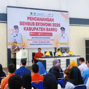Bupati Barru Ajak Semua Pihak Sukseskan Sensus Ekonomi 2026: Data Akurat Kompas Pembangunan
