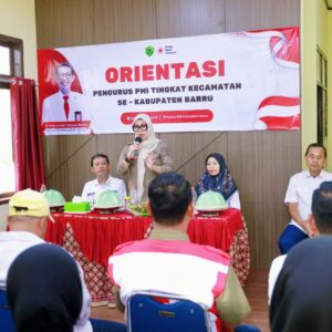 Bupati Barru Buka Orientasi Pengurus PMI Kecamatan, Perkuat Kapasitas Layanan Kemanusiaan