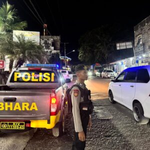 Patroli Blue Light Samapta Polres Parepare Pantau Aktivitas Malam Akhir Pekan, Kamtibmas Tetap Kondusif