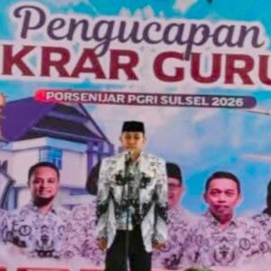 Kepsek Andi Hasiruddin Kembali Raih Juara Lomba Pengucapan Ikrar Guru Indonesia Tingkat Propinsi Sulsel
