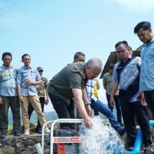 Komitmen Lindungi Pertanian, Bupati Irwan Tinjau Sejumlah Titik Terdampak Kekeringan