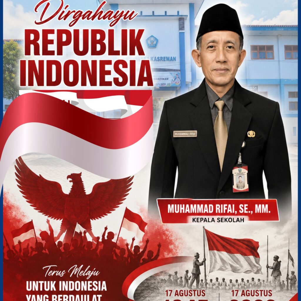 SMK Negeri 1 Kasreman Semarakkan Peringatan HUT ke-81 Kemerdekaan Republik Indonesia
