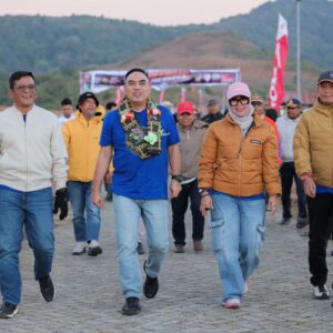 Bupati Barru Sambut Rombongan Bhayangkara Offroad di Lappalaona