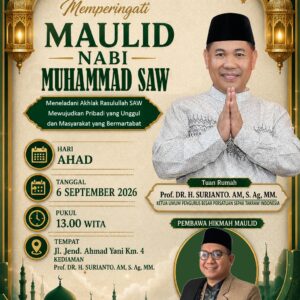 PB PSTI akan Gelar Peringatan Maulid Nabi Muhammad SAW: Teladani Akhlak Rasulullah untuk Pribadi Unggul dan Masyarakat Bermartabat