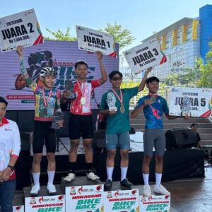 Dua Atlet Pinrang Raih Prestasi di Makassar Bike Race Seri II