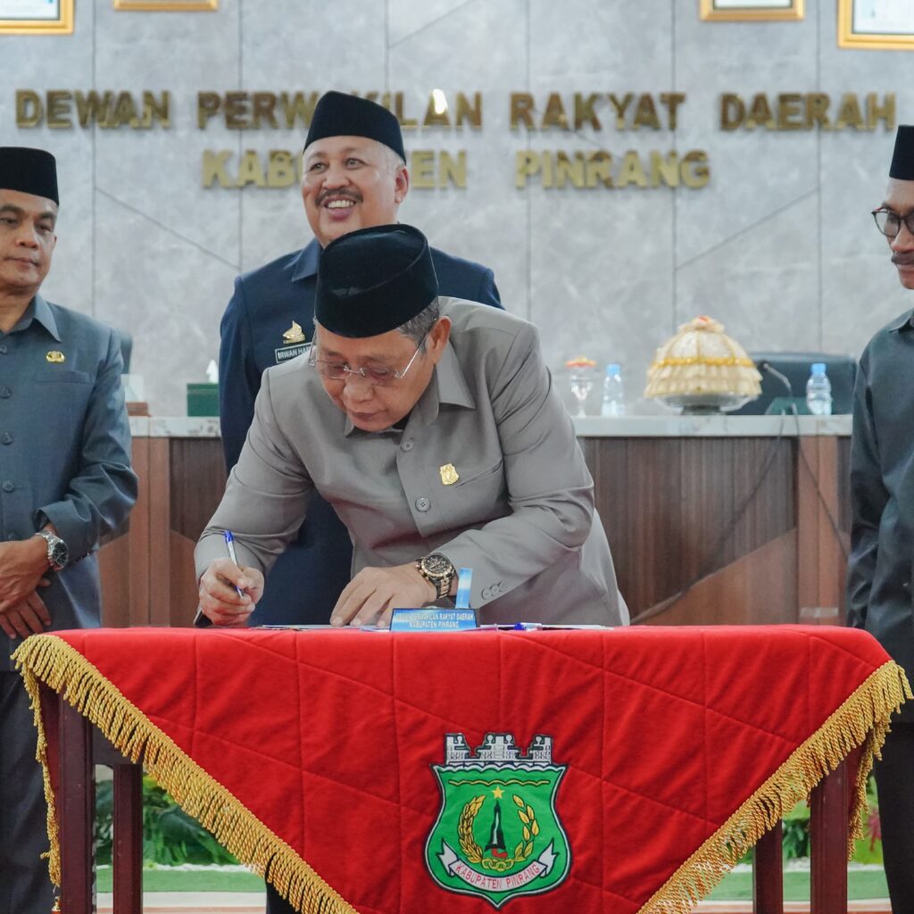 Sinergi Pemkab-DPRD Pinrang Resmikan APBD-P 2026 untuk Jawab Tantangan Musim Kemarau